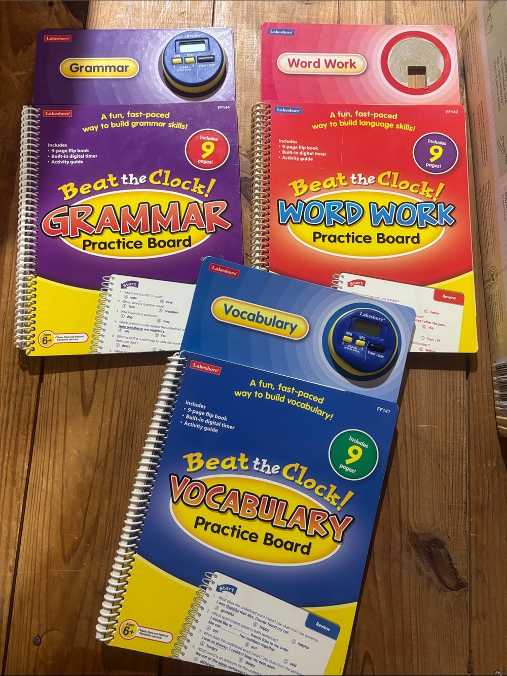 Lakeshore English Books With Timers